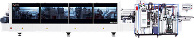 FEC758. Высокоскоростной кромкооблицовочный станок на ремне FEC758. Высокоскоростной кромкооблицовочный станок на ремне
